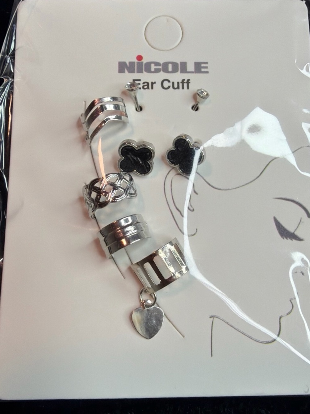 Ear cuff earrings